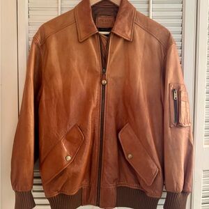 Prada Lambskin Leather Jacket